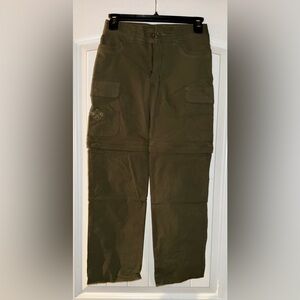 Boy Scout  Green convertible Cargo Pants